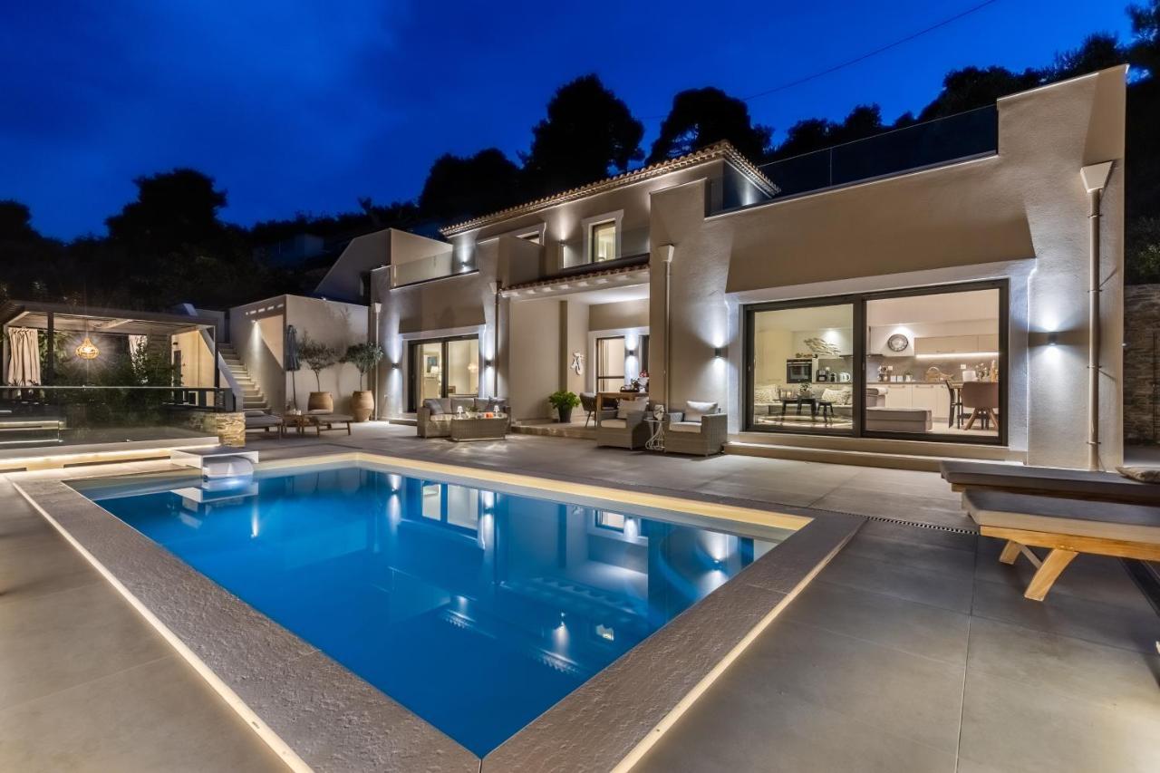 Villa Politimi Luxury Retreat Skopelos Town Bagian luar foto