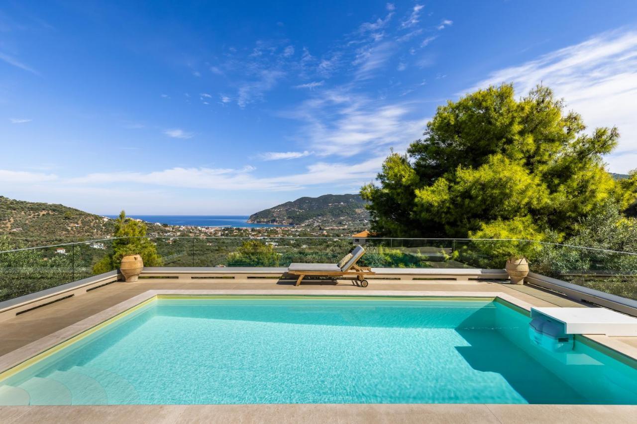 Villa Politimi Luxury Retreat Skopelos Town Bagian luar foto