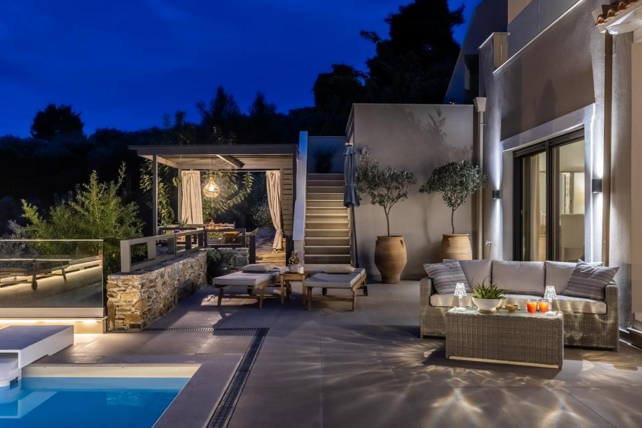 Villa Politimi Luxury Retreat Skopelos Town Bagian luar foto