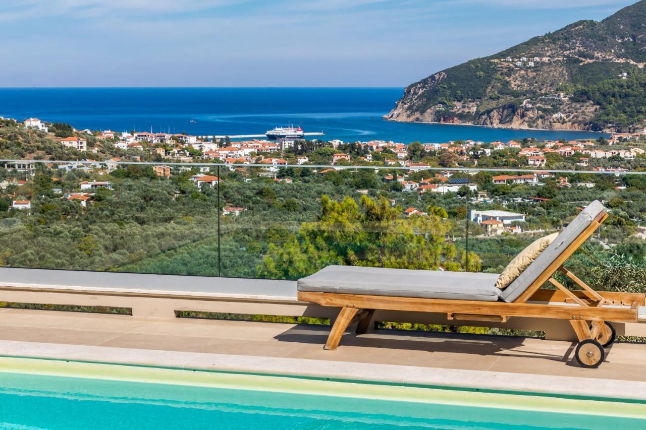 Villa Politimi Luxury Retreat Skopelos Town Bagian luar foto