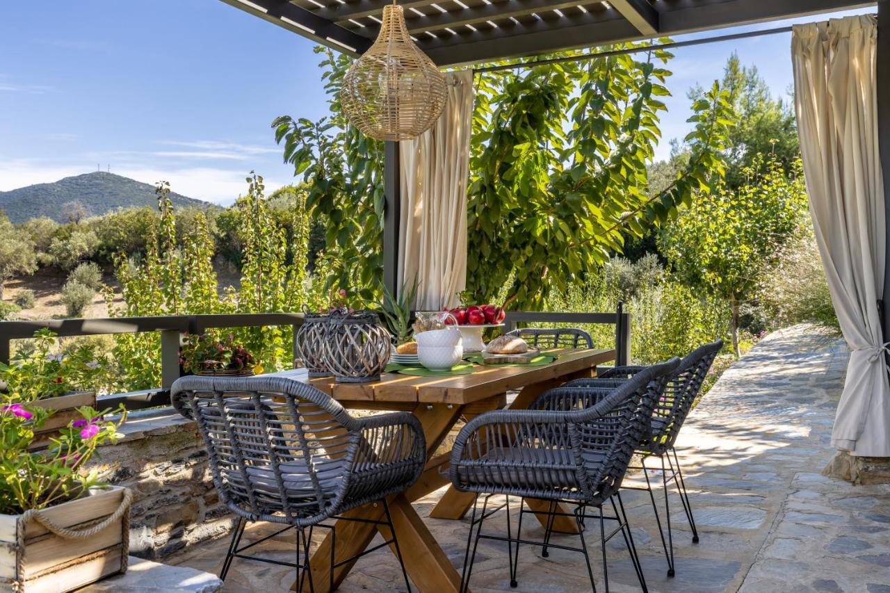 Villa Politimi Luxury Retreat Skopelos Town Bagian luar foto