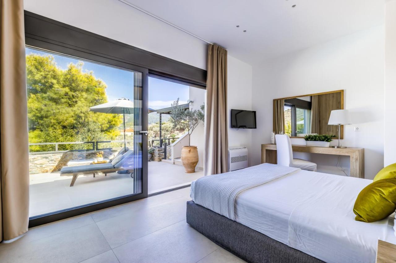 Villa Politimi Luxury Retreat Skopelos Town Bagian luar foto