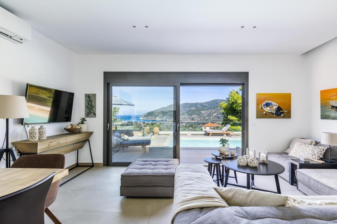 Villa Politimi Luxury Retreat Skopelos Town Bagian luar foto