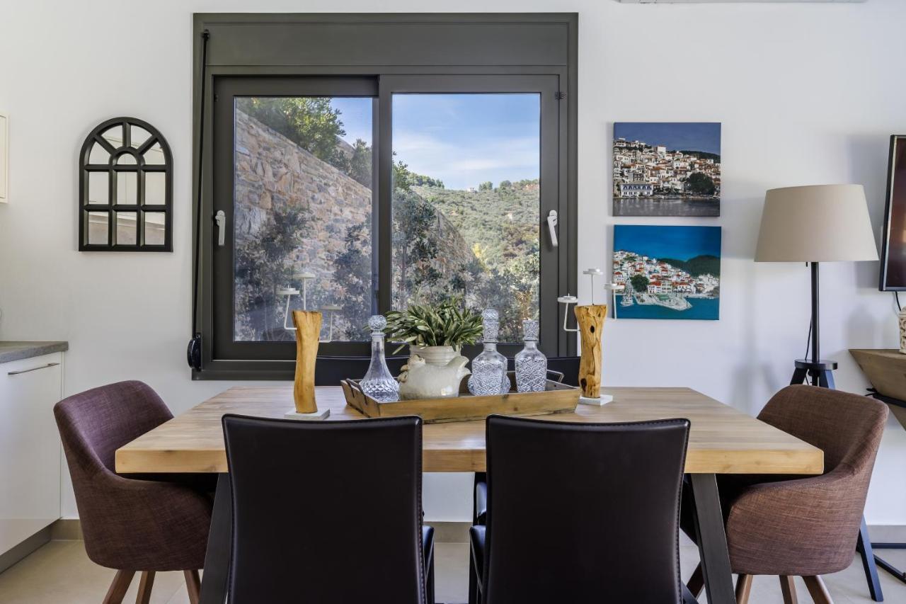 Villa Politimi Luxury Retreat Skopelos Town Bagian luar foto