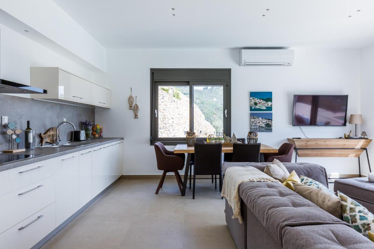 Villa Politimi Luxury Retreat Skopelos Town Bagian luar foto