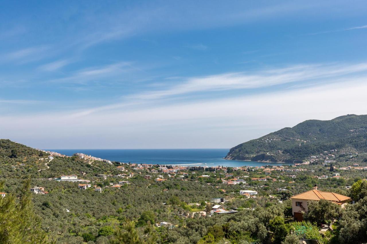 Villa Politimi Luxury Retreat Skopelos Town Bagian luar foto